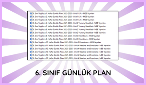 Ortaokul İngilizce