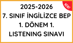 Ortaokul İngilizce