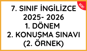 Ortaokul İngilizce