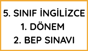 Ortaokul İngilizce