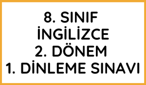 Ortaokul İngilizce
