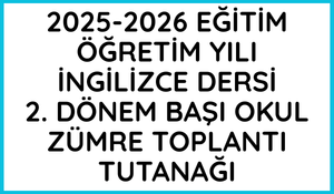 Ortaokul İngilizce
