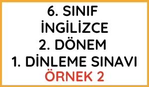 Ortaokul İngilizce