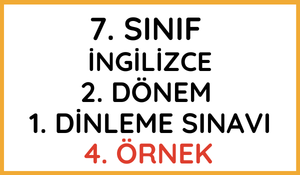 Ortaokul İngilizce