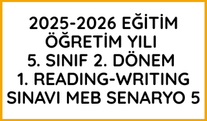 Ortaokul İngilizce