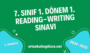 Ortaokul İngilizce