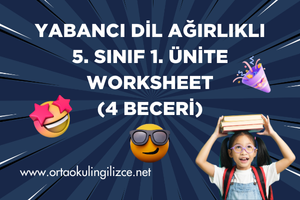 Ortaokul İngilizce