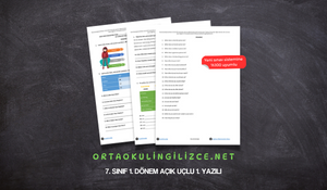 Ortaokul İngilizce