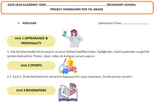 Ortaokul İngilizce