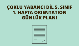 Ortaokul İngilizce