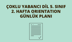Ortaokul İngilizce