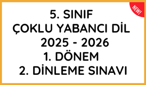Ortaokul İngilizce