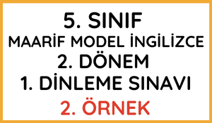 Ortaokul İngilizce