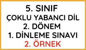 Ortaokul İngilizce