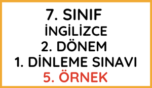 Ortaokul İngilizce
