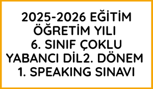 Ortaokul İngilizce