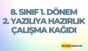 Ortaokul İngilizce