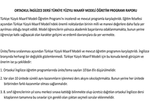 Ortaokul İngilizce